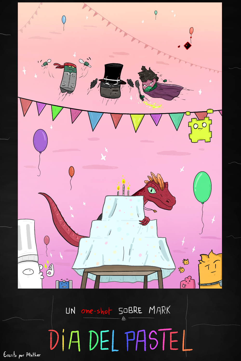 Un one-shot sobre Mark: Día del pastel